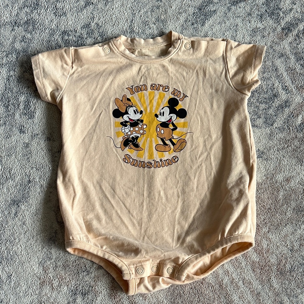 HM Disney Bodysuit with Mickey & Minnie
